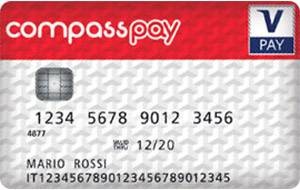Carta prepagata CompassPay per uso personale