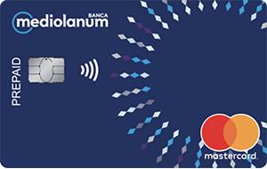 Carta prepagata Mediolanum Prepaid Card per uso personale